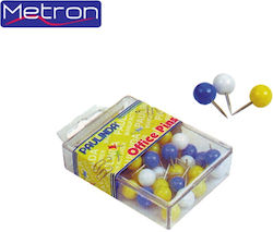 Metron Καρφιτσες Κεφαλακι 0-7mm 40τμχ
