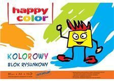 Happy Color Χαρτόνι A3 σε Μπλοκ 15 Φύλλων