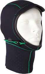 Κουκουλα Neoprene Mystic Merino Wool Hood 1.5mm Μαυρη