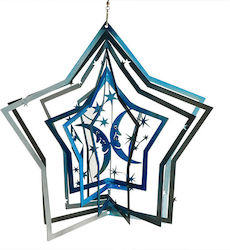 Hanging Blue Star 34cm