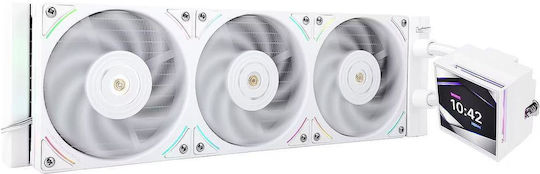 Thermalright Hyper Vision 360 UB ARGB Охлаждане AIO CPU с 3 Вентилатора 120mm Бяла