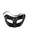 Schwarze Knochenmaske