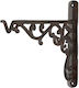 Country Casa Pot Hook Metal Black 3cmx21cmx29cmcm.