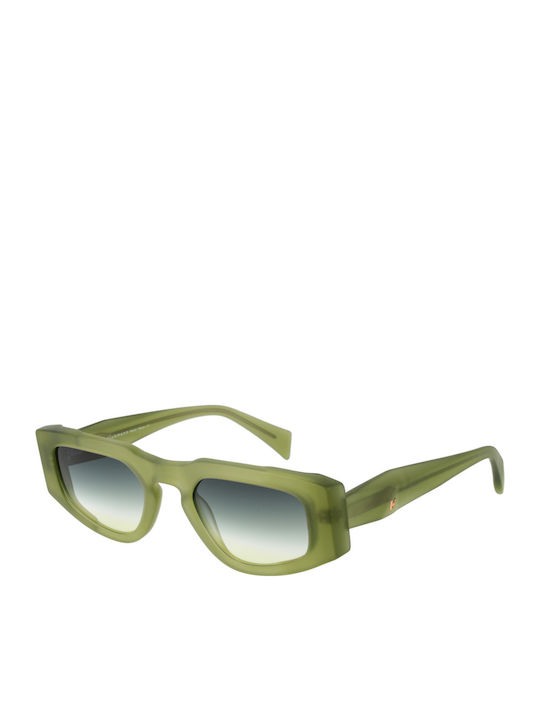 Ana Hickmann Women's Sunglasses with Green Plas...