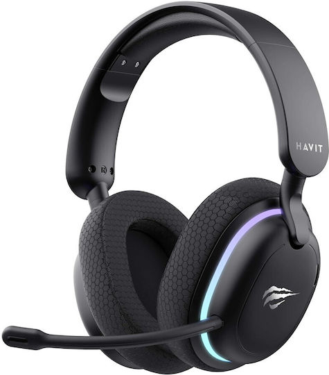 Havit Fuxi H7 Over Ear Gaming Headset με σύνδεση Bluetooth