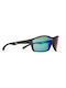 Red Bull Spect Unisex Sunglasses with Green Frame and Green Mirror Lens