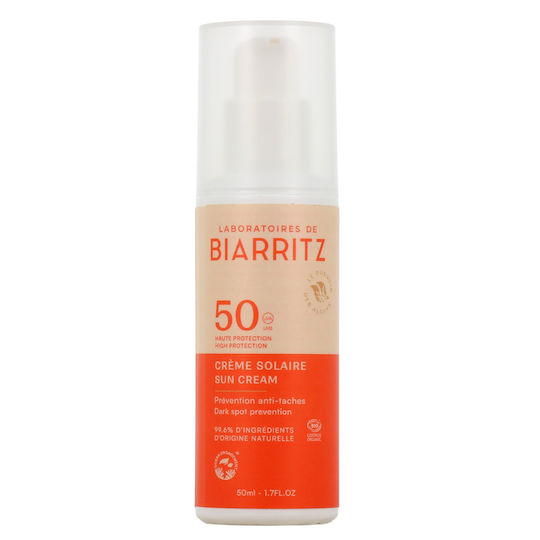 Laboratories de Biarritz Laboratoires De Biarritz Слънцезащитен Крем За Лице SPF50 50мл
