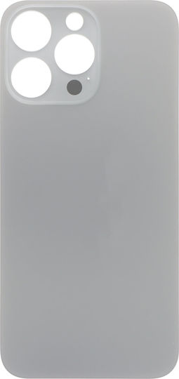 Καπάκι Μπαταρίας Battery Door Adhesive Iphone 15 Pro Max Large Hole Natural Titanium