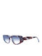 Ana Hickmann Woman Sunglasses with Multicolour Tartaruga Horn-Rimmed Frame and Multicolour Gradient Lens HI9220 G21