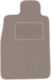 Beige Driver Car Mat for Citroen XM Break Station Wagon Sedan Hatchback Liftback 1989-2000
