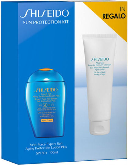 Shiseido Set Cu Cremă De Protecție Solară Pentru Corp Și After Sun SPF50