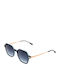 Bulget Unisex Sunglasses with Blue Plastic Frame and Blue Lens BGY9006 H02