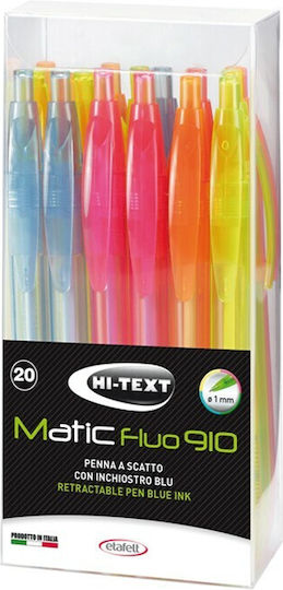 Etafelt Hi-Text Στυλό Ballpoint 20τμχ