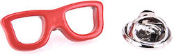 Anstecknadel Rote Brille