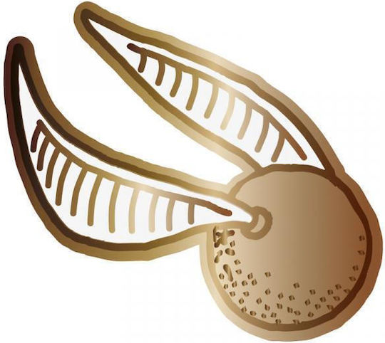 Harry Potter Anstecknadel Emaille Goldener Schnatz