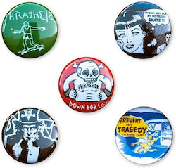 Thrasher Men Usual Suspects Badges 133111