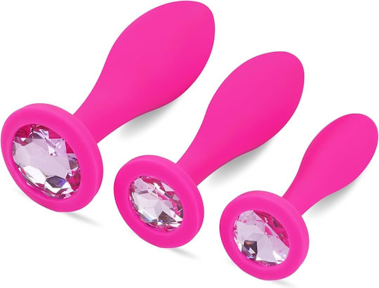triple anal plug Triple O Anal Plugs Ring - 3 Sizes Aluminium Anal Toys