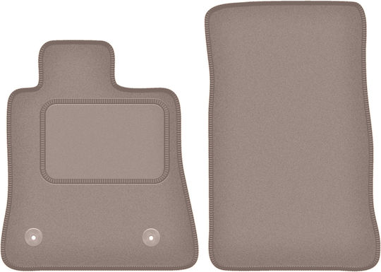 Beige Front Mats Chevrolet Camaro Vi Coupe 2015-2020