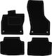 Black Velvet Car Mats Volkswagen Golf Sportsvan Minivan 2014