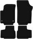 Basic Black Velvet Floor Mats Skoda Citigo Hatchback 2011