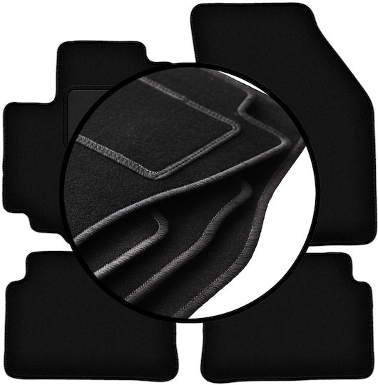 Velours Teppichmatten Set Nissan Pixo Hatchback 2008-2013