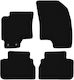 Basic Black Velvet Floor Mats Chevrolet Evanda Sedan 2006-2012