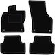 Black Velvet Floor Mats Seat Arona Crossover 2017