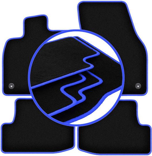 Carlux-blue Car Mats Audi Q2 Crossover 2016