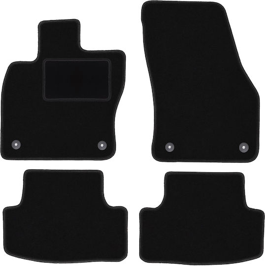 Black Velvet Floor Mats Volkswagen T-roc Crossover 2017