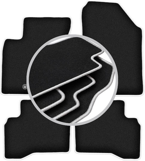 Carlux-silver Car Mats Kia Niro Crossover 2016