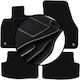 Velour Carpet Car Mats Set for Seat Ateca Crossover 2016