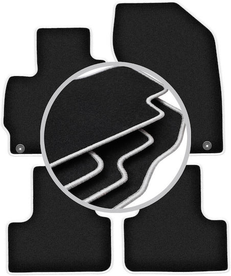 Carlux-silver Car Mats Citroen C4 Aircross Crossover 2012-2017