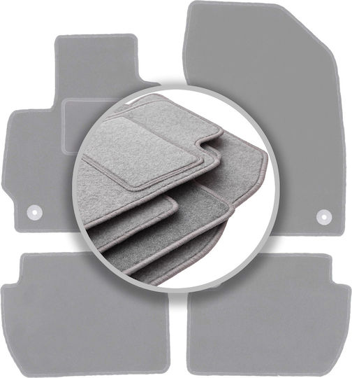 Gray Car Mats for Peugeot 4008 Crossover 2012-2017