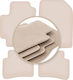 Premium Beige Floor Mats Kia Stonic Crossover 2017