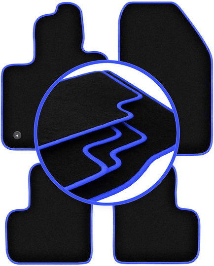Carlux Blue Car Mats Fiat 500X Crossover 2014-2018