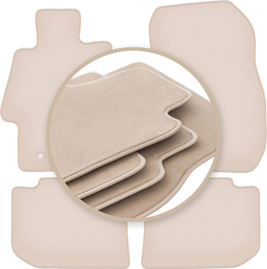 Premium Beige Floor Mats Subaru Xv Crossover 2011-2017