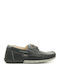 Men's Leather Moccasins Black