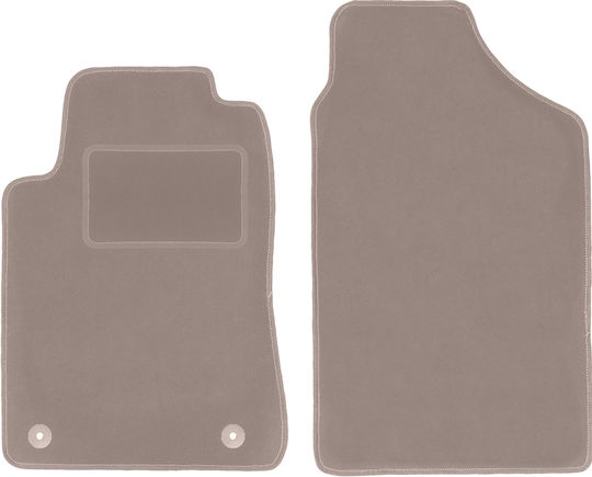 Beige Front Mats Peugeot 605 Sedan 1989-1999