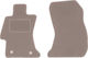 Beige Front Mats Subaru Levorg Estate 2014