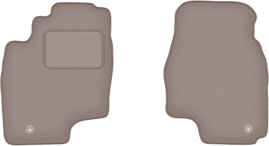Beige Front Floor Mats Toyota Previa Ii Minivan 2000-2005