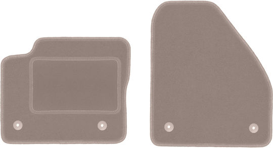 Beige Front Floor Mats Jaguar E-pace Suv 2017