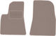 Beige Front Floor Mats Tesla Model 3 Sedan 2017