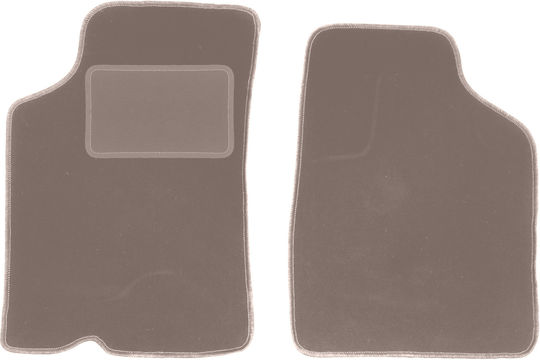 Beige Front Mats Kia Sephia Ii Sedan 1997-2001