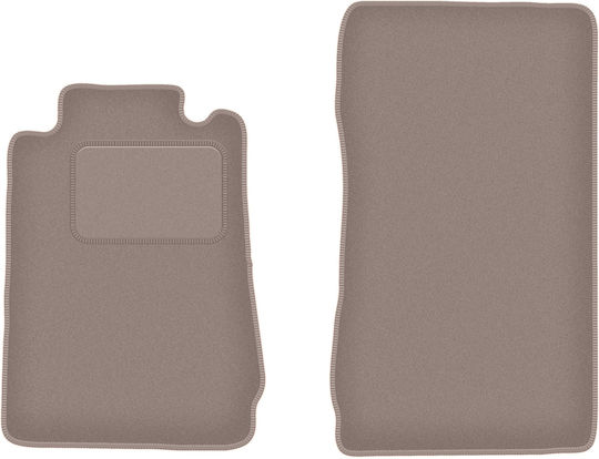 Beige Front Car Mats Mercedes-Benz SLK R170 Convertible 1996-2004
