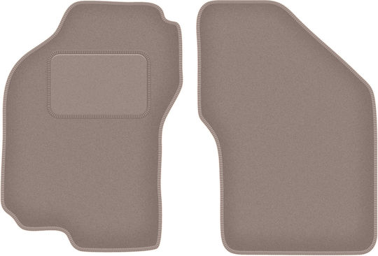 Beige Front Mats Fiat Brava Sedan 1995-2001