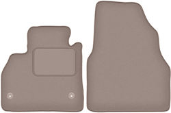 Beige Front Mats Renault Kangoo Express Van 2021 Beige Front Mats Renault Kangoo Express Van 2021