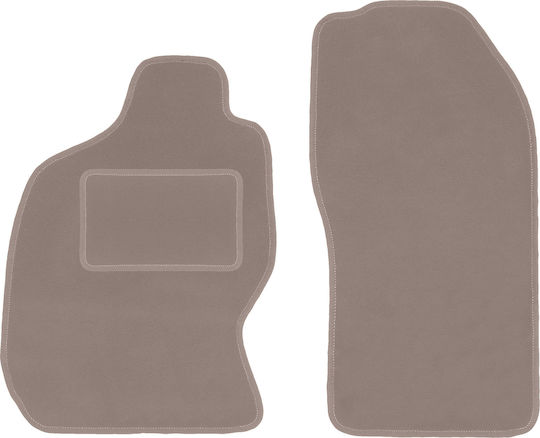 Beige Front Mats Nissan Patrol Y61 Gu Gr Off-road 1998-2004