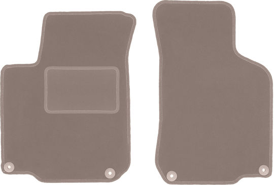 Beige Front Mats Volkswagen New Beetle Coupe Cabrio 1997-2020