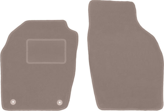 Beige Vordermatten Opel Agila A Hatchback 2000-2007