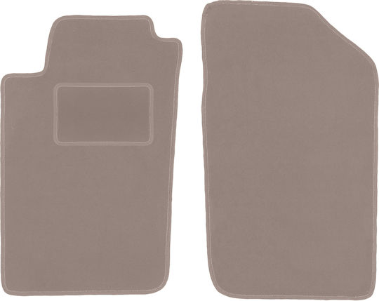 Beige Vordermatten Peugeot 206 Hatchback Sw Estate Cc Cabrio 1998-2010